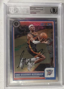 2023-24 Shai Gilgeous-Alexander Premium Stock Caja Topper Beckett Auténtico Automático - Imagen 1 de 9