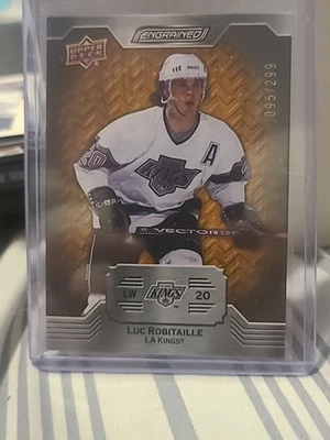 2023-24 Upper Deck Engrained #74 Luc Robitaille /299 - Los Angeles Kings - Image 1 of 2