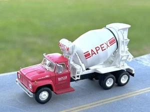 Athearn Ford F-850 Cement Mixer Truck Apex Concrete 1:87 Scale HO - Picture 1 of 5