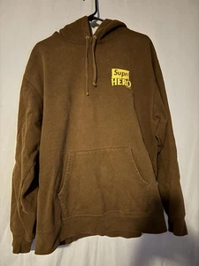SUPREME x Anti-Hero Skateboards Dog Sweatshirt Brown Men’s XL - Picture 1 of 6
