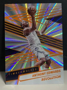 Anthony Edwards 2024-25 Panini Revolution Basketball Sunburst Parallel 04/75 - Bild 1 von 2