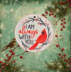 Acryl Denkmal Kardinal Ornament für geliebte Menschen - Bild 1 von 2