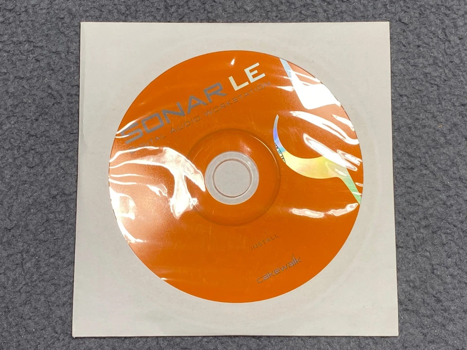 Sonar LE Audio Software Install Disc Cakewalk  Bandlab Audio Technica - Image 1 of 1