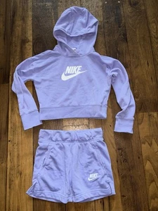 Kids Nike Hoodie And Shorts Outfit, Size Small, Fits Ages 5-8 - Picture 1 of 3