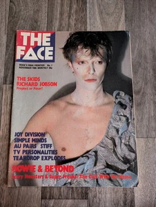 THE FACE Magazine - No.7 Nov 1980 ft BOWIE/Skids/Simple Minds/Joy Division - Imagen 1 de 24