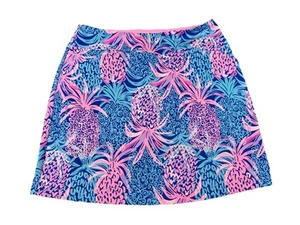 Lilly Pulitzer Women's BOREALIS Blue MONICA GOLF SKORT Luxletic Active Size 8 - Picture 1 of 9