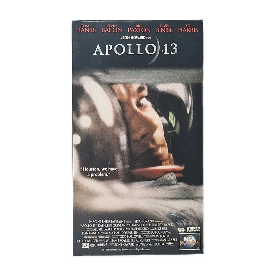 Apollo 13 (VHS, 1995) Very Clean Copy Test NM Near Mint Condition Fast Shipping  - Image 1 of 4