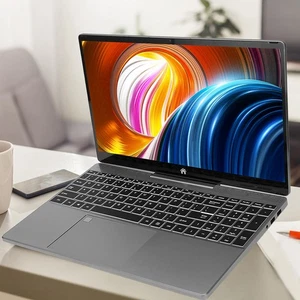 15.6 Inch Laptop Touch Display 12GB DDR5 RAM G Sensor RGB Keyboard 5800mAh - Picture 1 of 24