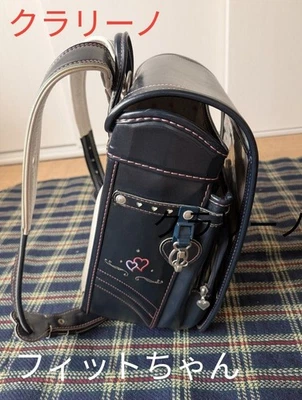 Bolso Escolar Japonés Randoseru Niños Niñas Mochila Azul Marino Japón #U5Y Foto 1 de 4