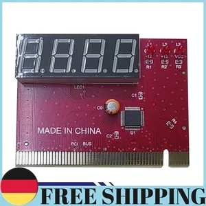 PC 4-digit Code Mainboard Motherboard Diagnostic Analyzer Tester PCI Card - Bild 1 von 7