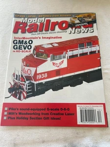 Model Railroad News Magazine Dec 2013 Vol 19 Issue 12 GM&O GEVO HO Scale - Picture 1 of 2