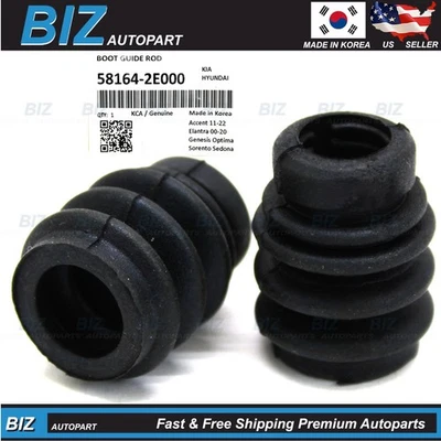 OEM 2x Disc Brake Caliper Pin Boots for 2003-26 Genesis Hyundai Kia 58164-2E000 - Image 1 of 4
