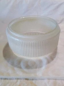 Art Deco Mid Century Modern Glass Ceiling Light Cover Vintage Lighting MCM - Picture 1 of 4