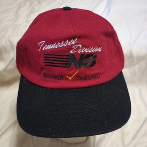Norfolk Southern Railroad Tennessee Division Black/Red Adjustable Hat/Cap - Picture 1 of 6