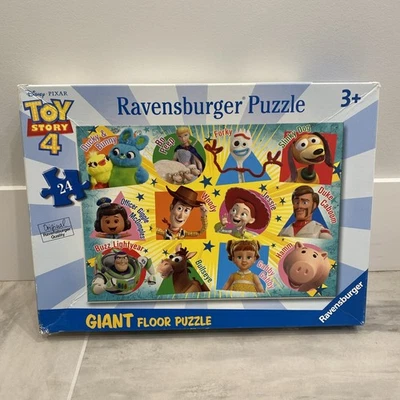 Rompecabezas Ravensburger 24 piezas Disney Toy Story 4 rompecabezas de piso gigante 5562-3, completo Foto 1 de 4