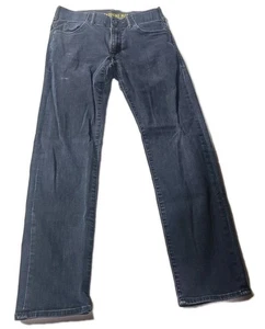 Lee Extreme Motion Jeans Mens 30x30 Blue Dark Wash Straight Leg Slim Fit - Picture 1 of 5