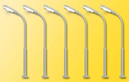 Viessmann 60906 Peitschenleuchte 5+1, LED weiß, H0 - Bild 1 von 1