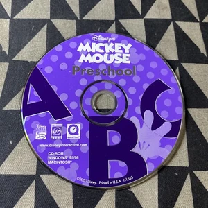 Mickey Mouse Preschool Activity Learning Center (CD-Rom, Windows PC) Disc Only - Picture 1 of 2