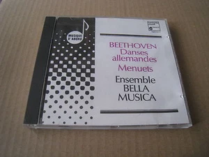 BEETHOVEN GERMAN DANCES MENUETS ENSEMBLE BELLA MUSICA HARMONIA MUNDI CD - Imagen 1 de 1