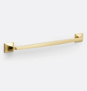 NEW Rejuvenation ARCHED MISSION 8" DRAWER PULL, Aged Brass Finish (C6972) - Picture 1 of 4