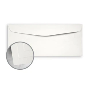 Classic Crest Avon Brilliant White Smooth #10 buste - 24 libbre, (4 1/8 x 9 1/2) - Foto 1 di 4