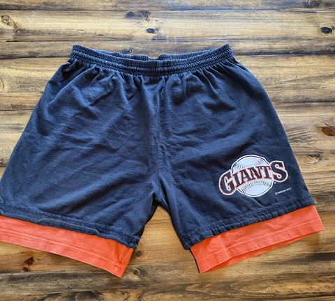 Vintage San Francisco Giants Shorts Medium 1980s Cover