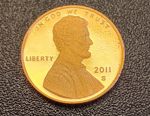 2011 S PROOF LINCOLN PENNY / CENT - From a Proof Set - FREE SHIPPING Cover