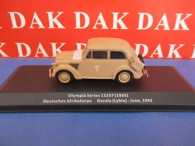 Die cast 1/43 Modellino Auto Olympia Series 13237 DAK Lybia 1942 - Immagine 1 di 4
