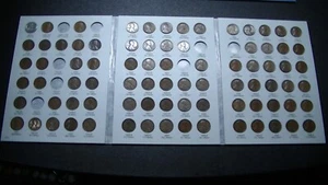 LINCOLN WHEAT PENNY CENT SET LOT 82 COINS 1909 VDB TO 1940 EXCEPTIONAL MISSING 8 - Picture 1 of 19