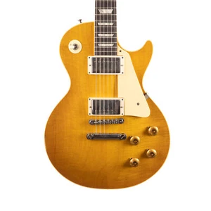 Used Gibson Custom 1958 Les Paul Standard Reissue Murphy Lab Aged - Lemon Burst - Picture 1 of 11