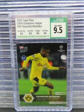 2020-21 Topps Now UCL UEFA Youssoufa Moukoko Rookie RC #/9541 #003 CSG 9.5 BVB
