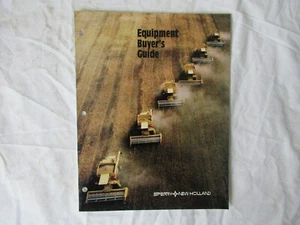 1983 Sperry New Holland buyers guide brochure combine baler bale wagons loaders - Picture 1 of 8