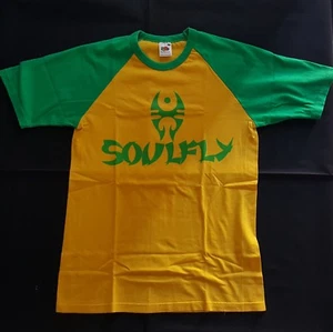 SOULFLY - MAX CAVALERA - EUROPE CONQUER TOUR 2009 - T-SHIRT - Foto 1 di 2