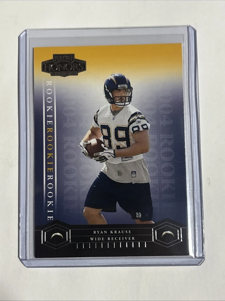 2004 Playoff Honors #130 Ryan Krause RC Rookie Card /750   - Image 1 of 2