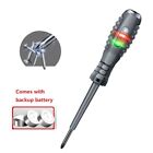 1* Brand New Screwdriver Electric Pen With Voltage Sensing 3pcs Backup Batteries