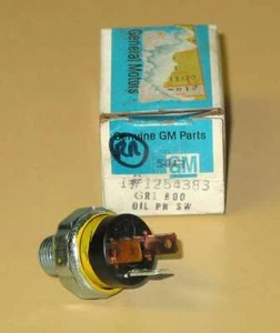 1977 Buick Pontiac Oldsmobile NOS 231 V6 oil pressure switch 1254383 - Picture 1 of 1