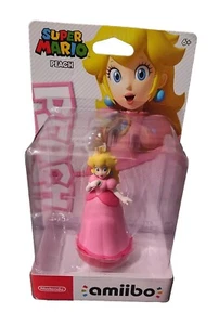 Nintendo Super Mario Amiibo Princess Peach Figure - New SEALED - Picture 1 of 5