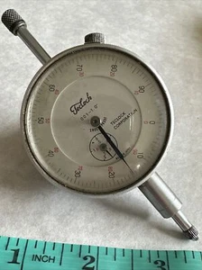 Teclock Machinist Dial Gauge A1-921 .001"-1.0" Made In Japan - Picture 1 of 7