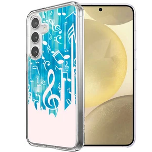 For Samsung Galaxy S (S25,S24,S23,S22,S21),Slim Cover,Music Note Print,USA - Picture 1 of 26