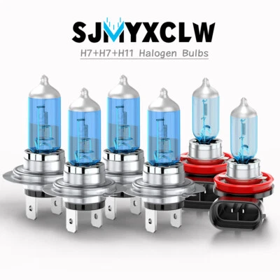 Faro halógeno + bombillas antiniebla para Mercedes Benz C300 350 2008 2009 2010 Foto 1 de 4