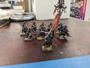 10 Dark Elf Corsairs With Banner Games Workshop Warhammer Fantasy - Picture 1 of 4