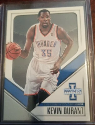 2013-14 Innovation Oklahoma City Thunder Basketball #20 Kevin Durant #71/199 - Image 1 of 2