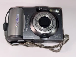 Canon Powershot A40 2.0 MP Digital Camera UNTESTED AS IS NO BATTERY - Picture 1 of 7