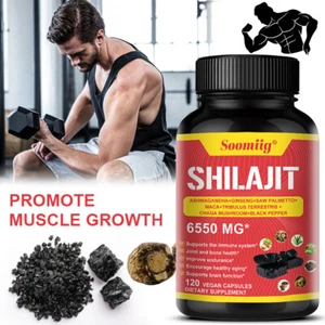 Shilaji puro del Himalaya | Energía | Ginseng | Orgánico | Ultra Potencia | Maca - Imagen 1 de 11