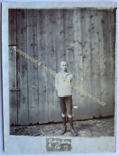 orig. Foto Viernheim Bergstraße 1917 Junge Kind junger Mann