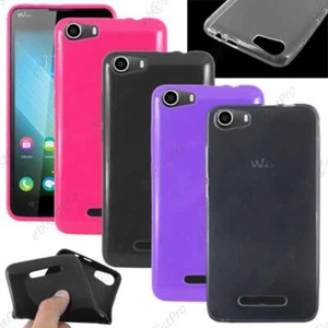 Housse Etui Coque Souple Silicone Gel Wiko LENNY 2, Stylet Film Verre Trempé - Photo 1 sur 15