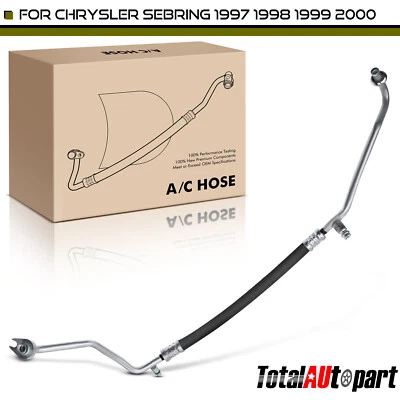 A/C AC Refrigerant Hose Discharge Line for Chrysler Sebring JX JXi 1997 98-00 - Image 1 of 4