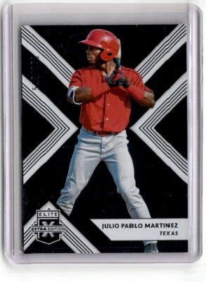 2018 Panini Elite Extra Edition #128 Julio Pablo Martinez /999 - Image 1 of 2