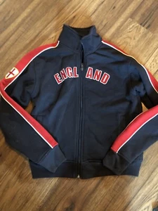 england fußball jacke Mb schwarz rot Jungen Reißverschluss - Bild 1 von 5