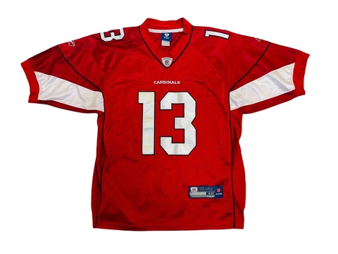 Reebok NFL Equipment Kurt Warner #13 Arizona Cardinals Jersey Mens Size XL Cover